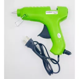 CRAFTYGUN 40 W Trigger Feed Hot Glue Gun Green with 20 Stick, FD-40 W image 2