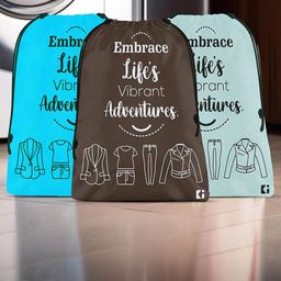 Kuber Industries Blue & Grey 3 Pieces Printed Regular Multi-Utility Organisers-31