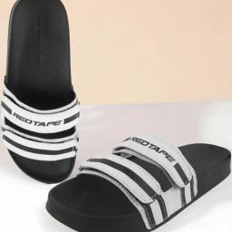 Red Tape Women's Black Slides-picture-47