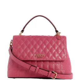 GUESS Pink Quilted Satchel-39