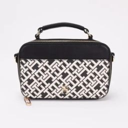 TOMMY HILFIGER PU Black Women Sling Bag-picture-49