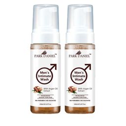 Park Daniel Set Of 2 Men's Intimate Wash With Argan Oil Extract- 150 ml Each image 1