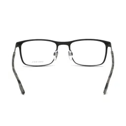 Diesel Green Rectangular Eye Frames for Men image 5