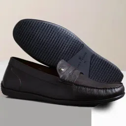 Louis Philippe Men's Brown Casual Loafers-image-67