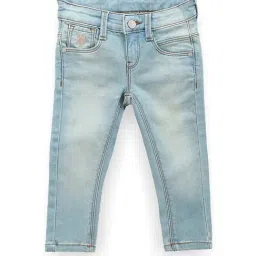 U.S. Polo Assn. Boys Blue Solid Jeans-picture-10