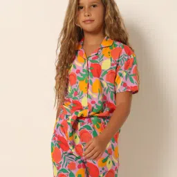 VERO MODA GIRL Multicolor Printed Shirt-image-85
