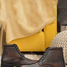 DESIDERIO Men Leather Flatforms-image-73