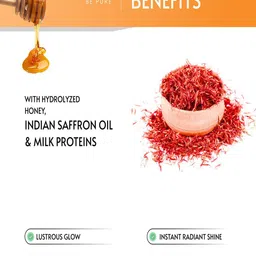PORES Be Pure Saffron & Honey Set Of 3 Skin Exfoliator Face Srub-100g Each image 5