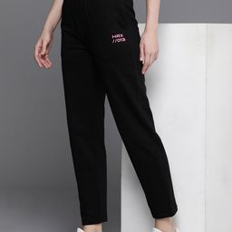 HRX by Hrithik Roshan Women Minimal Printed Training Lifestyle Track Pants-picture-10