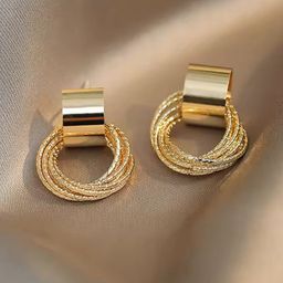 styledose Korean Sterling Silver Classic Hoop Earrings-82