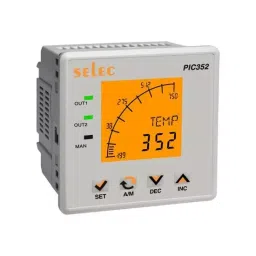 Selec Precision Process Indicator 4 Digit Dual Alphanumeric Display Process, PIC352-11-U-0-1-6