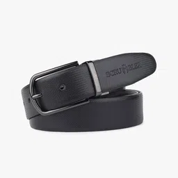 Scrumbler Men Textured Leather Reversible Formal Belt-image-11