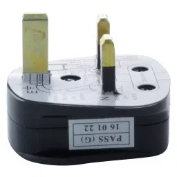 PRO ELEC PLUG, UK MAIN, BLACK, 250VAC, 13A, 9518 13A BLACK-picture-42