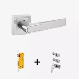 Dorset Zovi ML ZOV OR Combo Lock Sets with Coin and Knob Cylinder (70 mm) -SS Finish image 1
