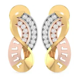 PC Jeweller Cullin 22 kt Gold Earrings-image-82