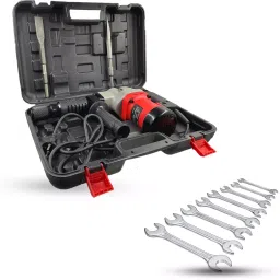 Hillgrove Chuck Size 17 mm Hammer Impact Drill kit 1200 W, HGCM886M2-14