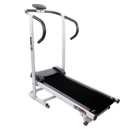 life line Lifeline Fitness LT-201 Manual Treadmill Walking and Running Foldable Jogger Machine for Home Gym Exercise with Cardio Weight Loss Gym Workout at Home,2 Level Inclination, Free Installation Assistance image 1