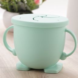 Twin Handle Mug with Lid - Green-28
