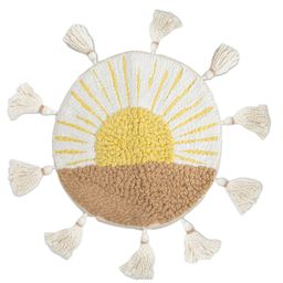 Crane Baby Ezra Collection Sunshine Pillow Cover With Filler Sunrise Design - Multicolour-image-52