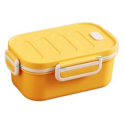 FunBlast Lunch Box with Small Container - Yellow-picture-0