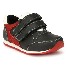 TUSKEY Colour Block Detailed Double Velcro Closure Shoes - Black-image-68