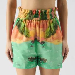 The Souled Store Multicolored Printed Shorts-image-92