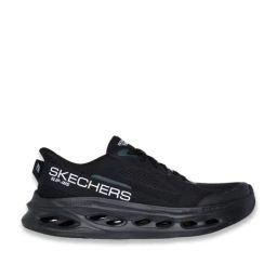 Skechers Men's MAX CUSHIONING GLIDE-STEP Black Running Shoes-2