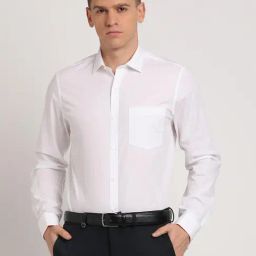 Turtle White Cotton Regular Fit Shirt-image-33