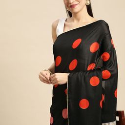 RACHNA Black Silk Cotton Saree-picture-26