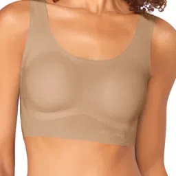 Sloggi Cognac Non Wired Padded Bralette-image-26