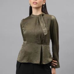Latin Quarters Olive Top-28