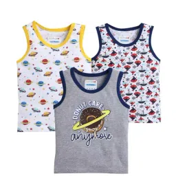 Bumzee Kids Multicolor Cotton Printed T-Shirt-picture-19