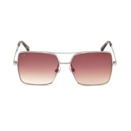 WEB EYEWEAR Pink Square Sunglasses Designed in Italy-image-42