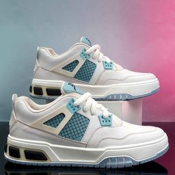 Zixer Men Woven Design High-Top Sneakers-picture-16