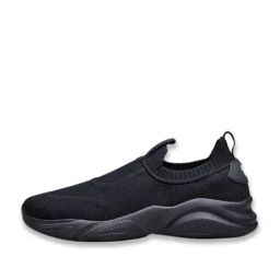 Neemans Men's Sole Max Black Walking Shoes-image-95