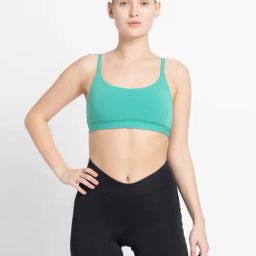 ADIDAS Women's Green ALL ME LS Sports Bra-picture-47