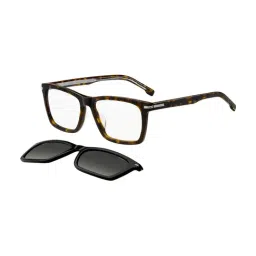 Hugo Boss Black Rectangular Sunglasses for Men With Changeable Lens-picture-27