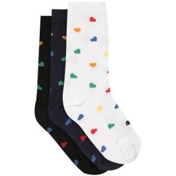 Puma Multicolor Cotton Printed Socks Set of 3-picture-7