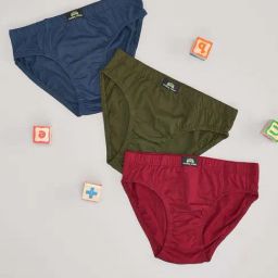 Pantaloons Junior Boys Multicolor Cotton Solid Innerwear-image-35