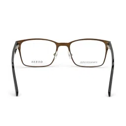 Guess Brown Rectangular Eye Frames for Men image 5