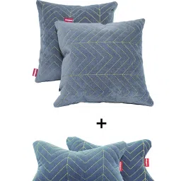 Elegant Grey Comfy Pillow And Neck Rest Line CU09 Set of 4-image-95
