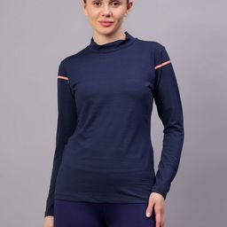 VECTOR X Women Solid Round Neck T-Shirt-image-78