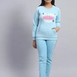 Monte Carlo Kids Blue Printed Full Sleeves Tracksuit-picture-34