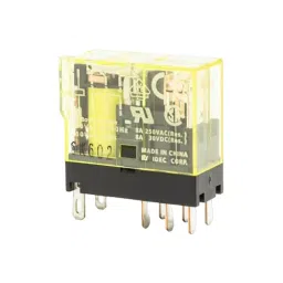 IDEC Power Relay 100 AC V Rated Voltage 2 Pole 1 Bag (10 Pcs), RJ2S-CLR-A100-picture-2
