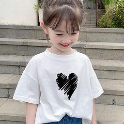 LULU & SKY Girls Striped Organic Cotton Pockets T-shirt-picture-34