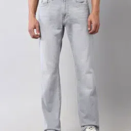 U.S. Polo Assn. Denim Co. Grey Cotton Flare Fit Jeans-picture-42