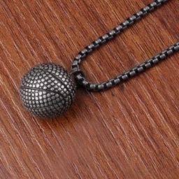 Peora Silver-Plated Circular Pendants with Chains-picture-6