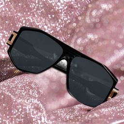 DressBerry Unisex Browline Sunglasses with UV Protected Lens-14