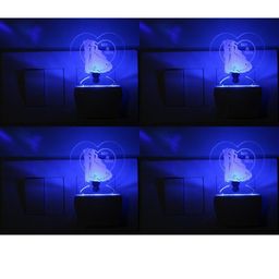 SOMIL Set of 4 Green Glass Cylinder Wall Lamps-image-85