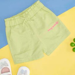 Pantaloons Baby Kids Neon Green Cotton Printed Shorts-picture-29
